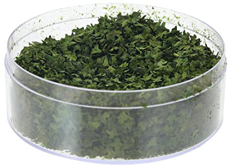 1 Schachtel Blätter Schmuckzubehör Zuglandschaftsbausatz Künstliches Gras Sand Eisenbahn Fährt Grüne Buschige Büschel Weihnachtspflanzen Dekoration Weihnachten Lieferungen Harz