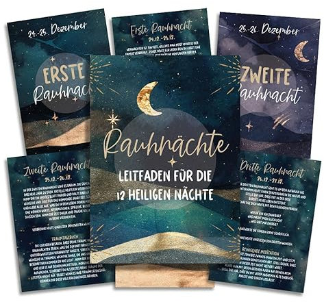 Nastami CHALLENGE Adventskalender mit 14 KARTEN und Aufgaben (Rauhnächte)