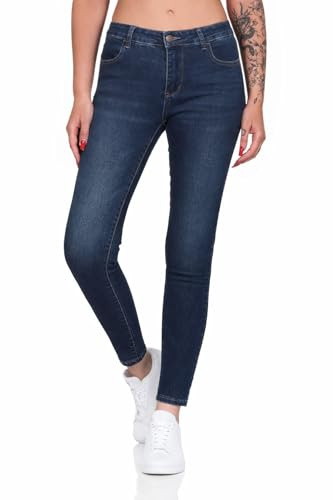 Hailys Damen Jeans El44sa Skinny Stretchhose mit schmalem Bein