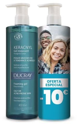 Ducray-Reiniger und Peeling, ideal für Unisex, Erwachsene