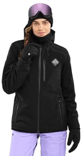 SIROKO - Softshell Skijacke für Damen W2-W Mckinley - M - Schwarz