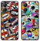 Abuenora Funda para Xiaomi Redmi 13C 4G / Poco C65 / Redmi 13 C cm, [2 Piezas] Carcasa Silicona Slim Flexible Antigolpes con Protección de Cámara Case con Dibujos Grupo A