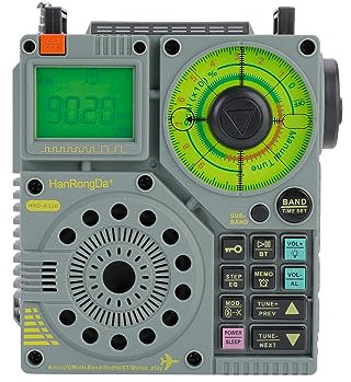 DIERI High Performance Air Band Radio Portable Outdoor Off-Road Emergency Radio BT Support TF Card Playback