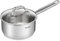 TEFAL Casserole de 18 cm avec couvercle en verre | Casserole de 2,1 l | Casserole à lait avec fond à induction en acier inoxydable poli | Passe au lave-vaisselle | Tous types de feux dont induction