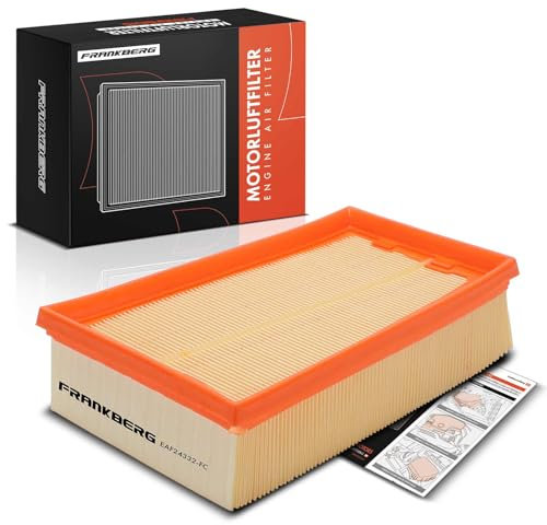 Frankberg 1x Motorluftfilter Luftfilter Diesel Kompatibel mit Qashqai +2 I J10 JJ10E NJ10 Qashqai +2 I Van J10 JJ10E X-Trail T31 X-Trail Van T31 Koleos I HY Replace# 16546JD20B