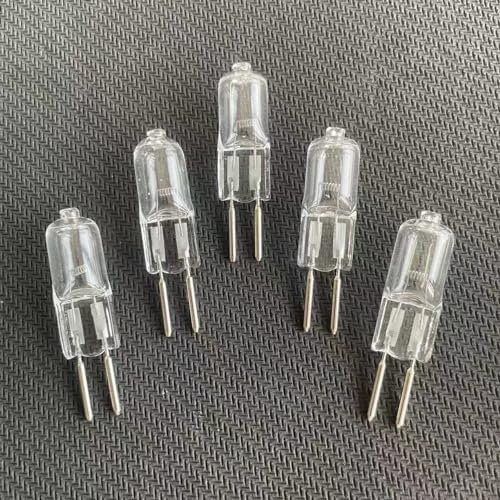 WYLIELAMSH 5PCS G5.3 12V 20W35W Halogen Bulb G5.3 24V 20W35W50W75W Mechanical Light Bulb G5.3 36V 35W50W Crystal Chandelier Bulb G5.3 220V 35W100W 75W 50W,36V-50W