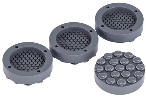 Unterlage für Waschmaschine und Wäschetrockner, Fußmatte, Vibrationsstabilisator, stoßdämpfende Matte mit starker Saugkraft, vibrationsdämpfende Pads, Schutz von Tapp