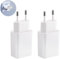 Alimentatore USB, 2 Pezzi Caricatore 5V 2A Universale, Caricabatterie Spina Ricarica, Adattatore Presa Spinotto Compatibile Con iPhone Samsung Xiaomi Intelligent Watch