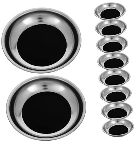 VICASKY 10stücke Teiliges Zubehör Magischer Cup Pad Für Münzen Professionelle Performance-Requisiten Für Zaubershows Und Familienfeiern Einfache Handhabung Und Reinigung