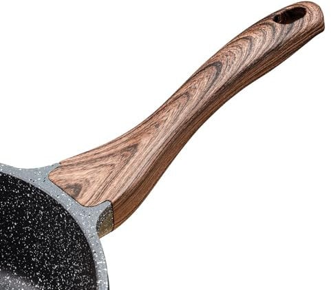 SENSARTE Bratpfanne Bakelit Griff Repalcement Nur Kompatibel Classic Granit Serie Bratpfannen 24/26/28cm und Saute Pfannen