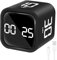 Farerkass Pomodoro Timer Temporizador Digital De Cubo Time Timer Temporizador Cocina Timer Cocina GestióN del Tiempo Usado En Oficina, Estudio, NiñOs, Cocina De Cocina, Ejercicio