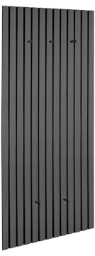 Mirrors & More Garderobe Gwen 82270342 MDF Filz Eiche-Schwarz