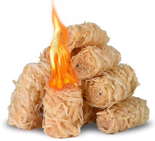 SUNLIFER Charcoal Fire Starters for Grill: 150 PCS Premium Natural