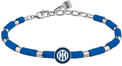 Clondo Armband für Herren und Damen, aus Stahl, offizielle Kollektion Fußball, elegantes und sportliches Accessoire mit Logo, Geschenkidee für Fans, verschiedene Modelle erhältlich
