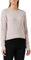 VERO MODA VMDOFFY LS O-Neck Blouse GA Noos Felpa, Rosa (Wood Rose Detail: Melange), 44 (Taglia Unica: Medium) Donna