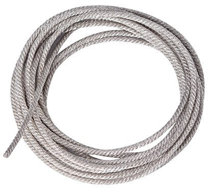 Yosoo- 32 Strands High Temperature Twisted Silver Wire Speaker Wire Repair(2 m)