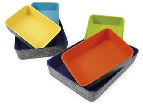 TimeTEX Filz-Schalen Set Colori, 3-TLG.