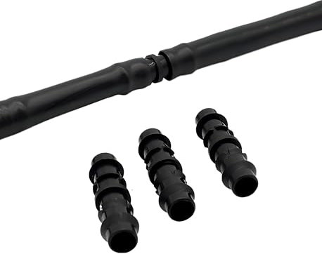 50 Stück Gerdaverbinder für 16mm Tropfschlauch Schlauchverbinder Tröpfenbewässerung Schlauch micro drip verbinder Tropfrohrverbindung