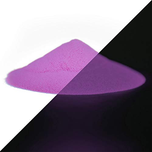 LUMENTICS Premium Leuchtpulver Purple 40g - Im Dunkeln leuchtendes Farbpulver. Nachleuchtend, phosphoreszierend, fluoreszierend und nachleuchtend. UV Pigmente für Farbe, Harz, Lack