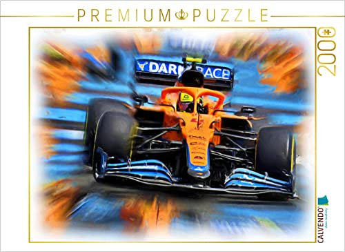 CALVENDO Puzzle Lando Norris - Saison 2021 2000 Teile Puzzle quer | Lege-Größe cm Foto-Puzzle für glückliche Stunden