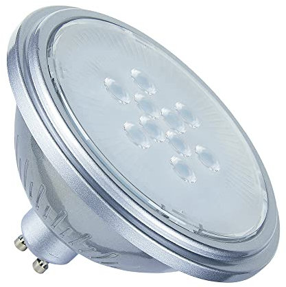 SLV LED Lampe LED QPAR111 / Leuchtmittel, Lampe, LED / GU10 3000K 7.3W 530lm silber