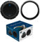 XPL 1 subwoofer kompatibel mit Planet Audio AC8D 20 cm 200 mm 8'' 600 watt rms und 1200 watt max dvc dual Voice Coil 4 ohm für Auto oder Koffer + Ring, 1 stück