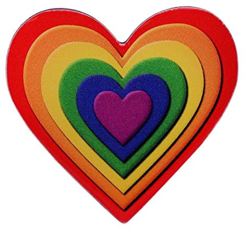 Love Pride Regenbogen Pins Herz Schwul Emaille Pin Brosche Intersex Abzeichen Kleidung Revers Pin für Rucksäcke Abzeichen Hüte Taschen