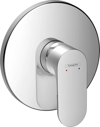 hansgrohe Rebris S miscelatore da incasso per doccia, rubinetto per doccia a 1 funzione, cromo
