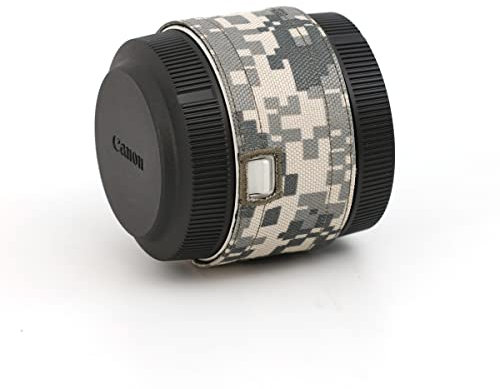 ROLANPRO Kameralinse, Camouflage, Regenschutz, Barlowabdeckung für Canon RF 2X DSLR Kamera Barlow