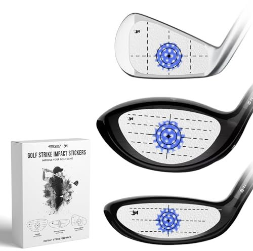 (UPGRADED) Golf Impact Tape 315Pcs,Golf Stickers, impact tape, golf face tape. golf tape, impact labels golf, golf tape club face, golf strike tape, golf club tape. golf club face impact tape, golf
