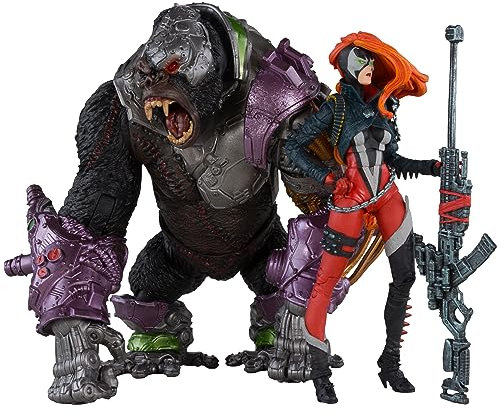 McFarlane Zum Comic-Reihe Spawn kommen Diese detailreiche, bewegliche Actionfiguren.