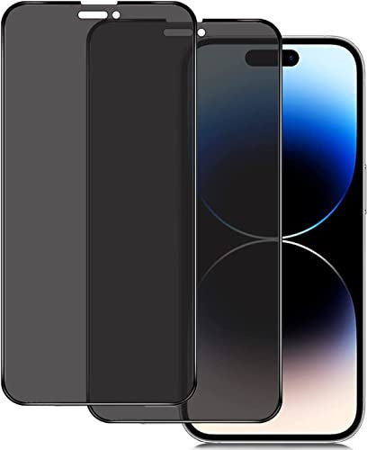 Yomiro 2x Anti-Spy Displayschutzfolie für iPhone XS/iPhone 11 Pro Anti-Spy Tempered Glass Privacy Schutzfolie Blickschutzfolie Privatsphäre Schutzglas Screen Protector Gehärtetem Glas Folie