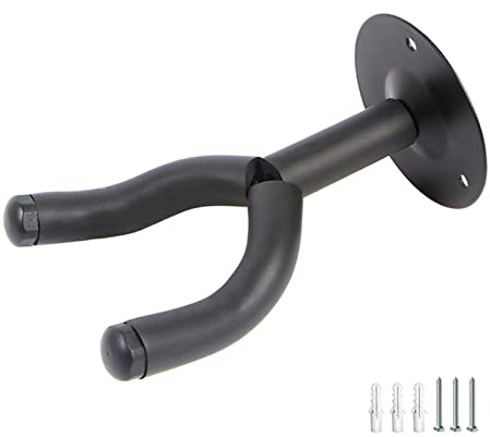 4 Stück Gitarren-Wandhalterung, U-förmiger Wand-Gitarren-Display-Halter, Hakenständer Mit Schrauben Für Akustik-, E-Gitarren, Ukulele, Banjo, Bass