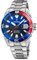 Festina F20669/4 Diver Uhr Herrenuhr Edelstahl Datum Silber