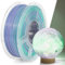 IEMAI PETG Filament 1.75mm, Durchscheinend PETG Grün Violett 1Kg, Regenbogen PETG High Speed 3D Drucker Filament, PETG 1.75mm, Maßgenauigkeit +/- 0,02 mm