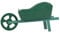 UK Garden Wheelbarrow Planter - Outdoor Decor for Characterful Plant Display, Potting Shed Collection, and Colourful Flower Showcase - Unique Gift from Something Different Garden Gifts