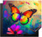 KitchenYeah© Herdabdeckplatte Induktion Schutzmatte Küche Herdabdeckung Ceranfeld Induktionsmatte Cerankochfeld Abdeckung Schmetterling - Pflanzen - Neon - Graffiti - Blumen - 60x52 cm