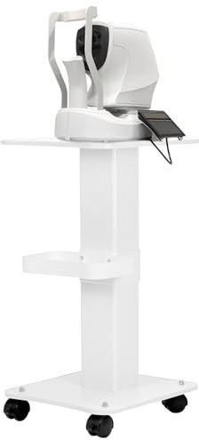QWORK® Schönheitssalon Trolley, Kosmetikwagen, Friseur Rollwagen, Rollwagen zur Aufbewahrung von Schönheitsinstrumenten