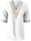 Generico Top Donna Elegante Rosa Cipria T-Shirt Bianca Donna Manica Corta da Lavoro Camicie Lunghe Donna Estive Camicia Bianca Donna Elegante con Fiocco