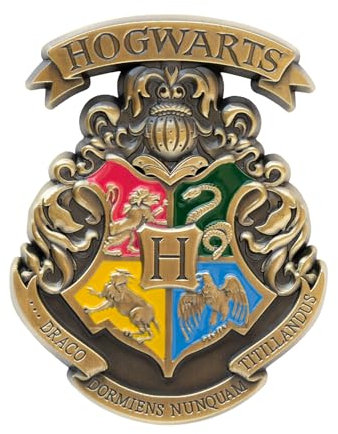Iman Harry Potter Hogwarts - Harry Potter Regalos : Imanes niños (7x7 cm) | Decoración Harry Potter Merchandising Oficial
