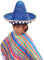 divuukyi Mexikaner Sombrero Hüte breite Krempe Sonnenfest Strohhut Fotoshooting Requisiten Hut Kinder Party Top Hüte Karneval Kostüm