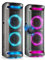 Enceintes Actives Sono DJ WILDSPACE3-8000W, Bluetooth, USB/AUX in, Lumière LED, TWS, Double Subwoofer 10 - Soirée, Fête, Bar