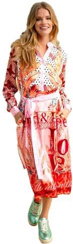 Miss Goodlife Mididress Wild and Free, Multicolor, XL