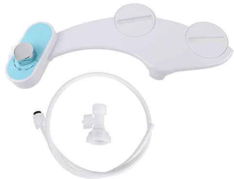 CHEOTIME Bidet-Toilettensitz-Aufsatz, automatische Reinigung, Wasserdruck, nicht elektrisch, selbstreinigender Wassersprüher für die Hinter- und Damenwäsche des Toilettensitzes