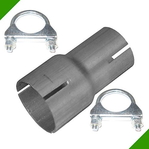 Fröschl Autozubehör Réducteur de tuyau d'échappement de 40 mm à 50 mm avec2 colliers inclus.