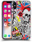 Head Case Designs Punks Not Dead Sticker Happy - New Soft Gel Handyhülle Hülle kompatibel mit Apple iPhone X/iPhone XS