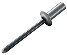 Blindnieten Popnieten CUP-Alu/Stahl Luft- und Wasserdicht Flachrundkopf 100 Stück (4,8x9,5 mm)