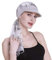 Newsboy Cap für Damen, Chemo-Kopfbedeckung mit Schals, Haarausfall, erhältlich das ganze Jahr über, Hellgrau, Einheitsgröße