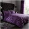 Gaveno Cavailia Empire Damask Super-King Duvet Set Purple Reversible Easy Care Cotton Blend 3 Piece Bedding
