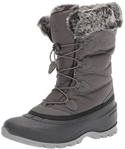 Kamik Momentum 3, Stivali da Neve Donna, Grigio Scuro, 38 EU